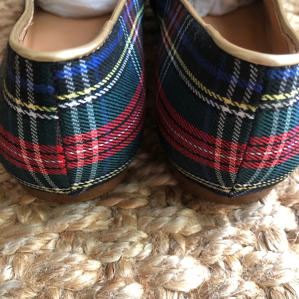 New: J Crew Stewart Plaid Smoking Loafer. Size 8.5 - Picture 7 of 11